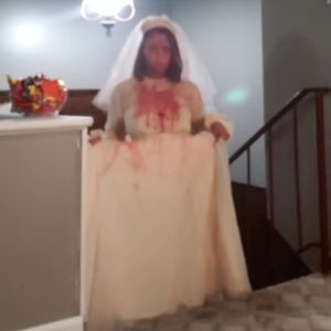 Bloody bride gown Holloween Costume